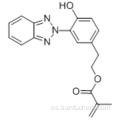 Metacrilato de 2- [3- (2H-benzotriazol-2-il) -4-hidroxifenil] etilo CAS 96478-09-0